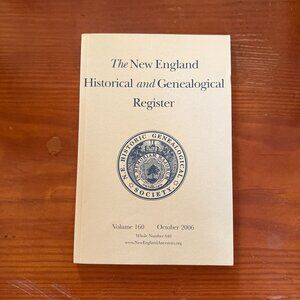 The New England Historical And Genealogical Register Set of 5